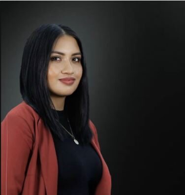 Close-up portrait of Ariana, architectural team member at Ashok Kanagasundram Architect, Los Angeles.