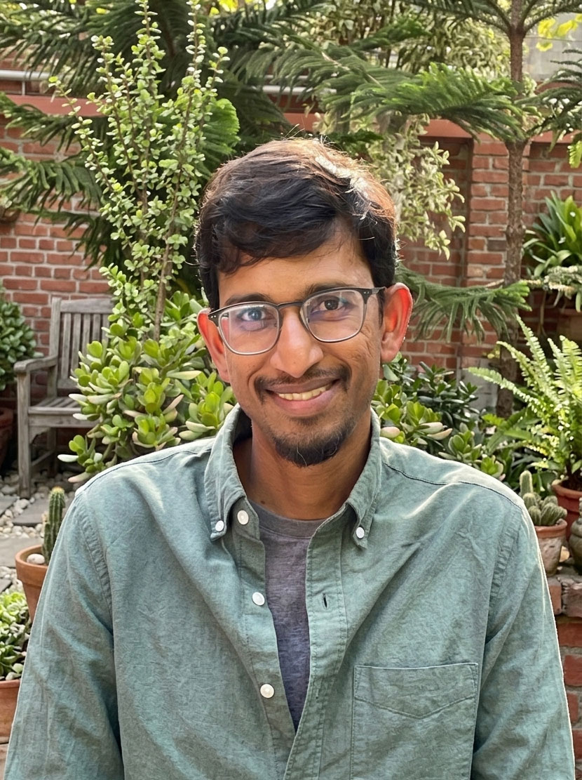 Close-up portrait of Ashok Kanagasundram, architect based in Los Angeles, specializing in residential and commercial design.